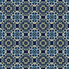 Cute abstract background seamless pattern zen tiles