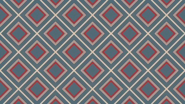 Shapes with colored gradients composition. Abstract 3d rendering. Computer generated loop animation. Modern covers design with rectangular geometric motion pattern. 4k UHD