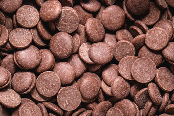 Melted chocolate background