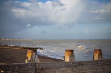 The sea from Eastbourne