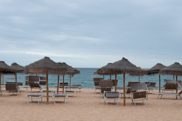 umbrellas on the beach