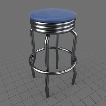Modern dining stool