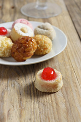 Sweet Catalan pastry panellets