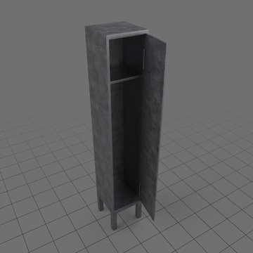 Open locker