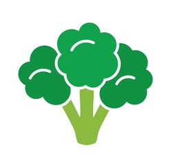 vector broccoli symbol