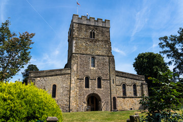 Fototapeta na wymiar St Peter's Church, Petersfield, Hampshire, England, UK