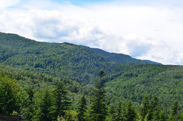 Fototapeta na wymiar Mountain landscape.