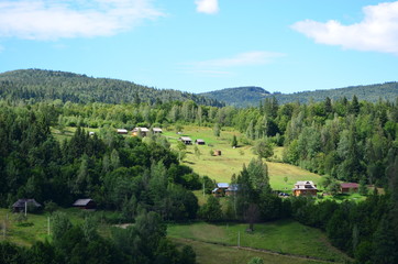 Obraz premium Mountain landscape.