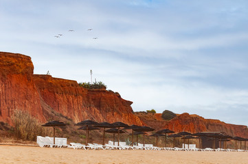red beach in portugal 2