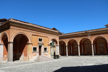 Obraz premium Chiesa dei Santi Gervaso and Protaso in Baveno on Lake Maggiore, Italy