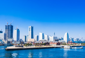 横浜　みなとみらい21　全景