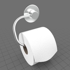 Toilet roll holder