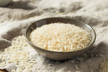 Dry Raw Organic White Rice