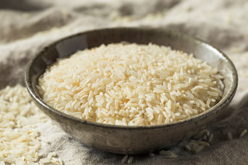 Dry Raw Organic White Rice