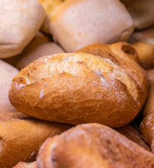 Frisches Brot in der Bäckerei