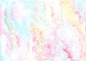 soft pastel abstract watercolor texture background