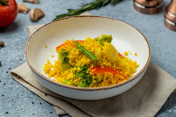 couscous with vegetables