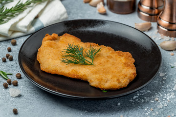 Vienna schnitzel from veal