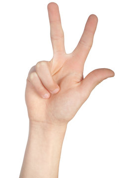Alphabet in American Sign Language