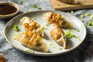 Homemade Korean Mandu Pork Dumplings