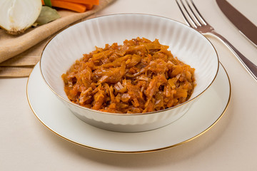 garnish sauerkraut stew
