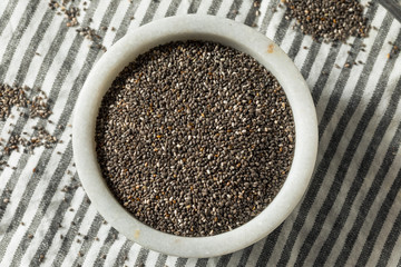 Raw Organic Black Chia Seeds