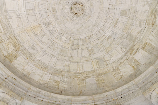 Marble Dome Ceiling at Washington DC, Background