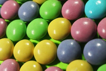 colorful spring candy background