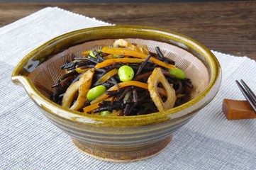 ひじきの煮物　和食　ひじき煮