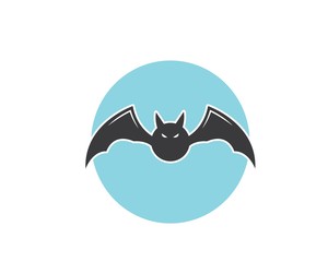 Obraz premium bat ilustration vector icon logo