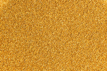 Gold glitter texture background