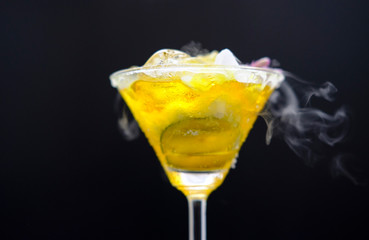 Orange margarita cocktail for summer