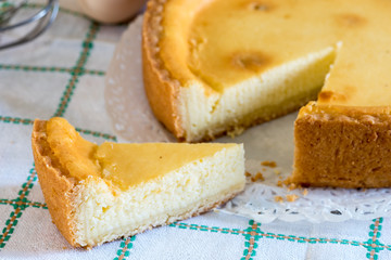 Tasty cheesecake home made