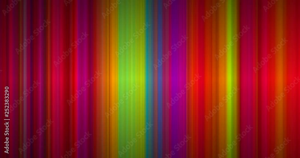 Aufkleber 60fps abstract cg geometric colorful loopable background - different colored moving lines seamless l