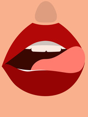 Female mouth
