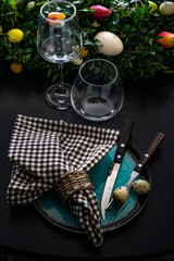 Easter table setting
