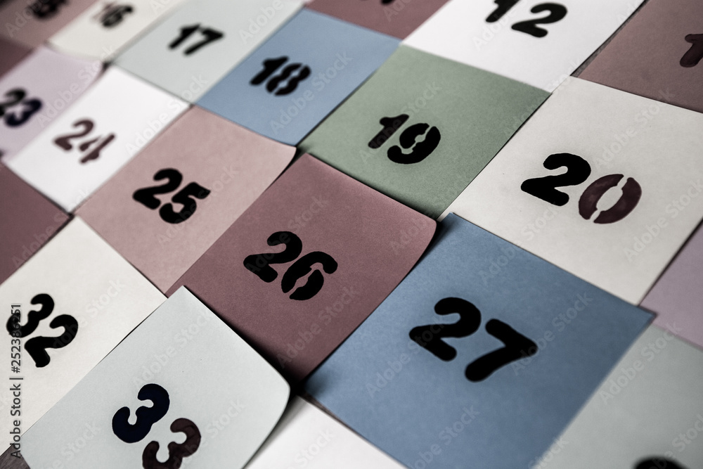 Aufkleber background of numbers. from zero to nine. background with numbers. numbers texture