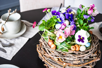 Easter table setting