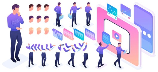 Isometric Constructor to Create a Character
