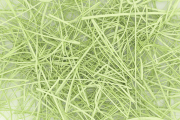 Obraz premium Background abstract CGI composition, messy strings virtual backdrop for design, graphic resource. 3D render.