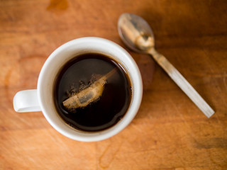 Mug of Tea Being Made 