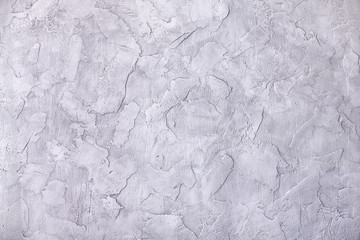 Greyish lilac (silver) background - plastered wall. Copy space, for text or isolated.