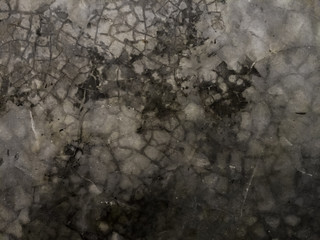 Rough concrete floor