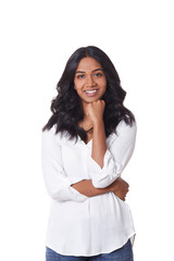 young beautiful sri lankan woman