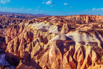 Red Valley in Cappadocia, Turkey.