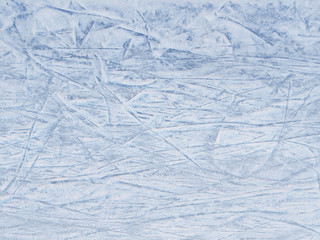 Ice after skates background