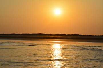 Sunset at Manginapudi Beach, Machilipatnam, Andhra Pradesh