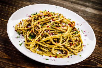 Pasta with vegetables