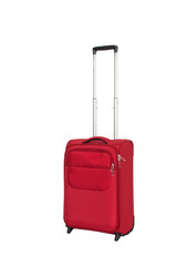  Travel suitcase isolated on white background