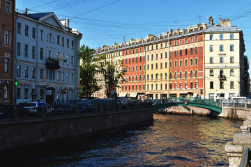 Griboyedov Canal in Saint Petersburg